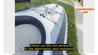 Review TIGERXBANG 102x35x8 Inflatable Kayak with Detachable Seat SUPKayak Set includes Hand [upl. by Cyrillus558]