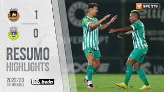 Highlights  Resumo Rio Ave 10 FC Arouca Liga 2223 30 [upl. by Ecam165]