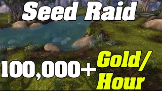 Seed Raid  100000 Gold Per Hour  You HAVE To Try it [upl. by Eednahs222]