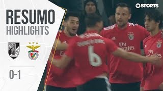 Highlights  Resumo Vitória SC 01 Benfica Taça de Portugal 1819 14 Final [upl. by Ennairrek772]