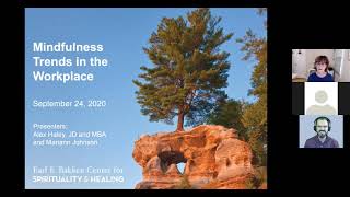 Mindfulness Trends in the Workplace Webinar [upl. by Moncear]