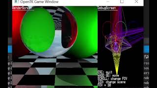 Rasterization and raytracing engine University projects OpenTK C [upl. by Munafo]