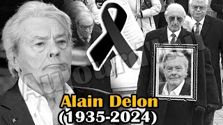 Alain Delon Le bel acteur est décédé hier soir sa famille et ses amis sinclinent devant son corps [upl. by Aube]