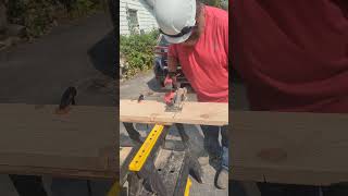 MILWAUKEE M12 FUEL 2nd generation 2521 CIRC SAW WITH 5 AMP XC BATTERY CUTTING 2 X 10 WKNOT [upl. by Aihsad]