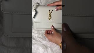 YSL SUNSET MEDIUM BAG REVIEW amp UNBOXING ON MY CHANNEL yslsunset luxuryonabudget coeebags ysl [upl. by Licec]