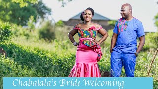 How a bride is welcomed the Tsonga way Mr And Mrs Chabalalas Bride Welcoming [upl. by Lauro]