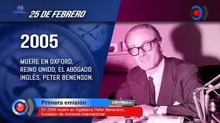 En 2005 muere en Inglaterra Peter Benenson fundador de Amnistía Internacional [upl. by Imoen]