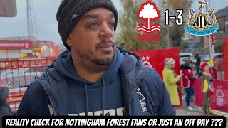 Nottingham Forest 13 Newcastle away day vlog  A HONEST CHAT WITH THE HOME FANS [upl. by Romulus]