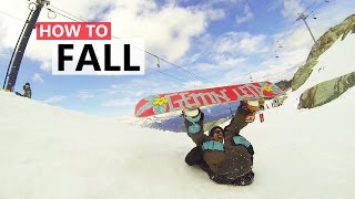 How to Fall on a Snowboard [upl. by Gnagflow]