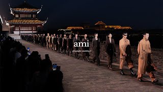 Ami Womens and Mens FallWinter 2024 Suzhou Fashion Show [upl. by Artur]