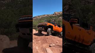 OffRoading Hummer EV SUVs in Moab [upl. by Nylahs36]