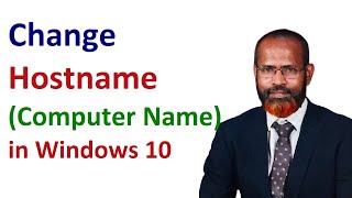 How to Change Hostname Computer Name in Windows 10  StepbyStep Tutorial [upl. by Mudenihc]