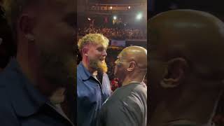 Upclose Faceoff Tyson and Jake paul [upl. by Poole241]