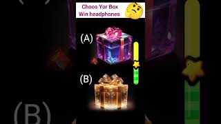 Choose your box  gift challenge giftchallenge giftbox habibi [upl. by Lama598]