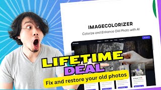 ImageColorizer I Colorizes and restores your old monochromatic photos without any PhotoShop skill [upl. by Htederem]