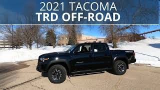 2021 TACOMA TRD OffRoad Walkaround [upl. by Nannarb]