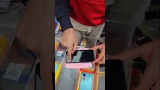 Tempered glass is apply on smartphone smartphone tech unboxing [upl. by Conni454]