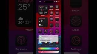 iOS 1801 stylish app icon customisation iPhone iOS update features iphone ios iphone15plus [upl. by Fidellas]