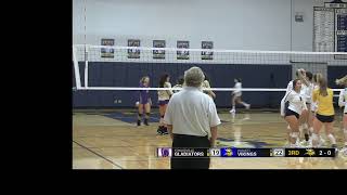 Haslett Varsity Volleyball vs Fowlerville [upl. by Minnnie]