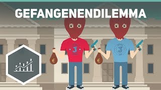 Gefangenendilemma  Spieltheorie Beispiel  Einführung in die Volkswirtschaftslehre [upl. by Sharron]