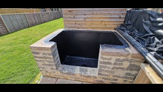 DIY Pond Fibreglass Easy step by step from start to finish [upl. by Stillman]