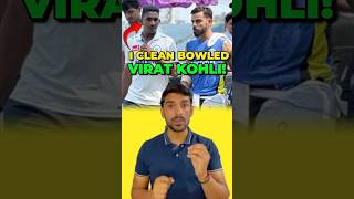 This Net Bowler Clean Bowled Virat Kohli 😱 shorts cricket viratkohli viratkohlibatting [upl. by Nelubez463]