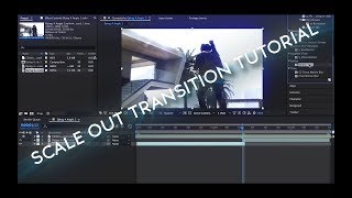 After Effects Scale Out Transition Tutorial [upl. by Venuti118]