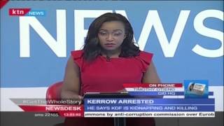 Mandera senator Billow Kerrow arrested at Wilson Airport Nairobi [upl. by Ettezyl693]