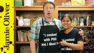 Jamie cooks with Poo  Thai Massaman curry [upl. by Eerahs904]