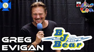 BJ AND THE BEAR Greg Evigan Panel – Retro Con 2023 [upl. by Elehcim]