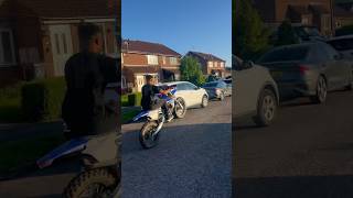 YAMAHA WRF 250 🏍️ WHEELIE 🥶 [upl. by Narcho]