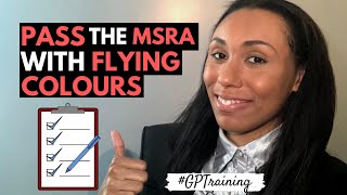 How To Pass The MSRA Multi Specialty Recruitment Assessment Exam  GP Training  How To Become A GP [upl. by Amihc21]