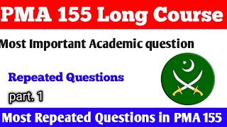 PMA 155 repeated question 2024  pma 155 academic important question [upl. by Aidualk]