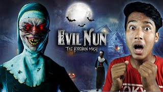 EVIL NUN THE BROKEN MASK GAME IS HORROR  Narin the Gamer [upl. by Ydoow276]