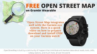 Garmin Free Open Street Map Installation [upl. by Vahe]