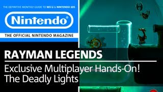 EXCLUSIVE Rayman Legends Coop Level  The Deadly Lights [upl. by Euqinoj241]