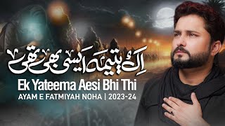 Ayyam e Fatmiyah Noha 2024  Ek Yateema Aesi Bhi Thi  Syed Raza Abbas Zaidi  Bibi Fatima Noha 2023 [upl. by Maurilla]