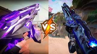 Singularity Vandal VS Prelude To Chaos Vandal 🤩  Valorant Best Vandal Skins valorant singularity [upl. by Novy]