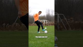 Flick Up Tutorial  The Drag Back Lift soccer football skills [upl. by Chlori]