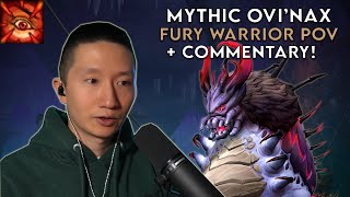 Mythic Broodtwister Ovinax  Fury Warrior PoV  Commentary [upl. by Miru]