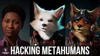 🦊🏴‍☠️ quotMetaHuman Creatures Magic Unleashed with Snow amp Chase ✨  Unreal Engine Showcasequot [upl. by Flavius]