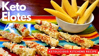 KETO ELOTES Wow keto Mexican street corn [upl. by Niltiac]