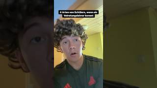 Welcher seid ihr 😂 schule arten schüler vertretungslehrer comedy [upl. by Ike]