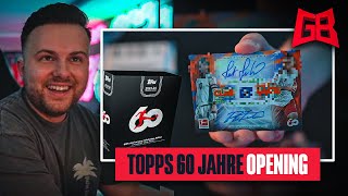 LEGENDEN DUAL AUTOGRAMM GEZOGEN 😱😍 GamerBrother TOPPS 60 JAHRE BUNDESLIGA BOX OPENING 🤩 [upl. by Chaffin]