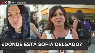 MARCHA por la APARICIÓN con VIDA de SOFÍA DELGADO en SAN LORENZO [upl. by Seessel]