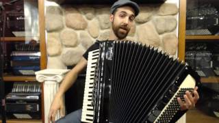 How to Play Piano Accordion  Introduction for First Time Accordionist Components Basics [upl. by Nesnaj263]