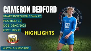 Cameron Bedford FootballSoccer Highlights [upl. by Wynne]