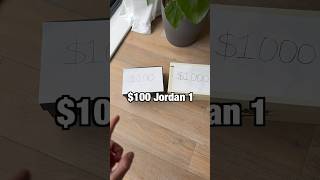 100 Jordan 1 vs 1000 Jordan 1 [upl. by Teews164]