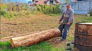 FEHIM  U 71 god podiže drvo težine preko 200kg čudo neviđeno😱😱 edin [upl. by Inaleon]