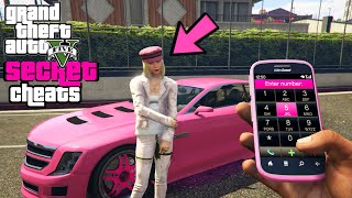 GTA 5  Secret Phone Cheats PC PS4  PS5 amp XBOX [upl. by Charline]